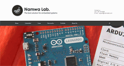 Desktop Screenshot of namwalab.com